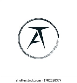 Anfangsbuchstaben bei Logo- oder Logo-Designvorlage