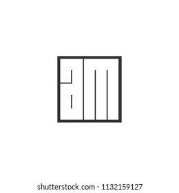 Initial Letter AM Logo Template Design