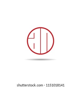 Initial Letter AN Logo Template Design