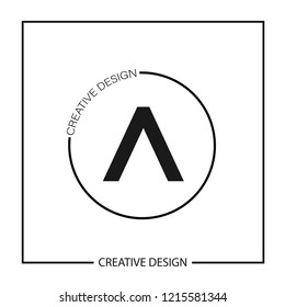 Initial Letter A Logo Template Design