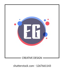 Initial Letter EG Logo Template Design