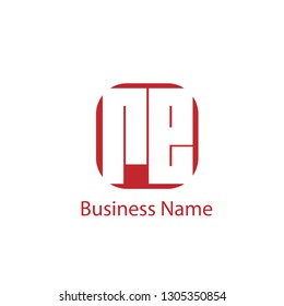 Initial Letter RE Logo Template Design