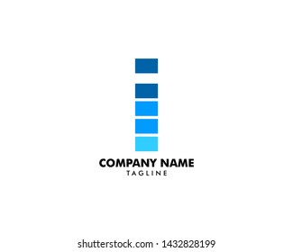 Initial Letter I Logo Template Design