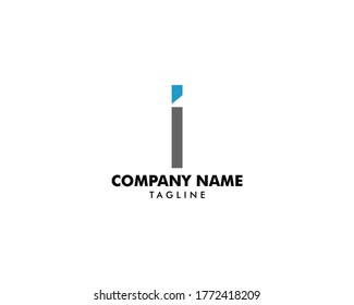 Initial Letter I Logo Template Design