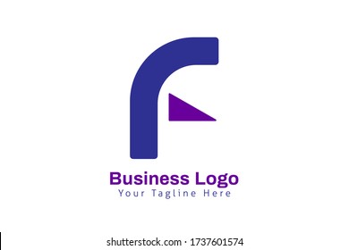 Initial Letter Logo Template F modern for company