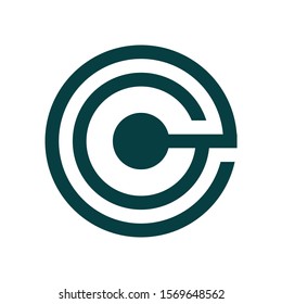 Initial letter EG logo template ilustration