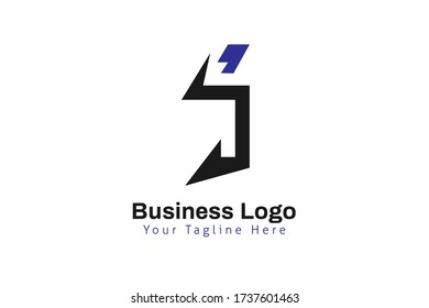 Initial Letter Logo Template J modern for company