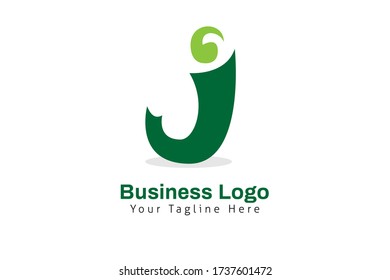 Initial Letter Logo Template J modern for company