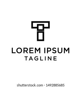 initial letter logo TI, IT, logo template 