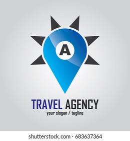 Initial Letter Logo for Travel Logo
