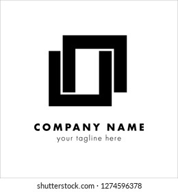 Initial letter logo. U letter vector logo template