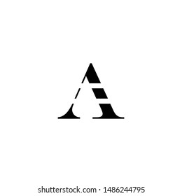 a initial letter logo vector