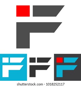 Initial letter IF logo vector. IF initial logo company name. Abstract IF Initials Logo