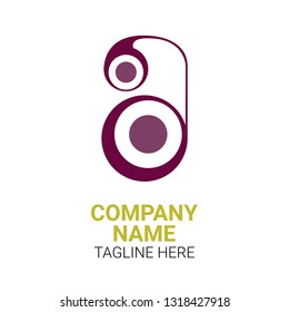 Initial letter A logo vector design template