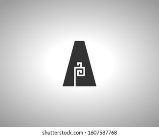 Initial Letter A Logo Vector Design. Letter Template for Company, Icon, Symbol etc