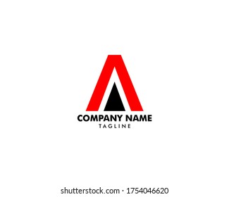 Initial Letter A Logo Vector Design Template