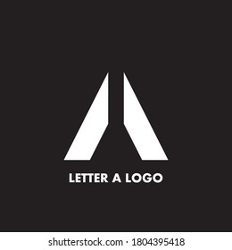 Initial letter A logo vector design template