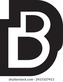 Initial letter logo vector element