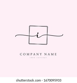 Initial Letter I Logo Vector EPS10