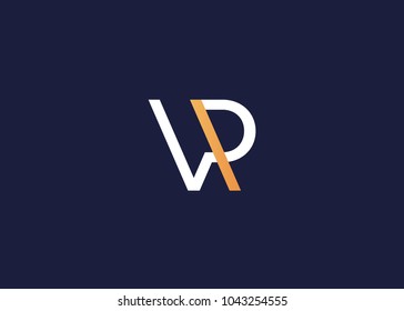 initial letter logo vr, rv, logo template
