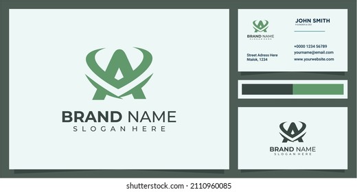 Letra inicial logotipo A y símbolo de alas. Elemento de diseño de alas, icono inicial del logotipo de la letra A, plantilla de logotipo inicial