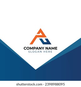 Letra inicial logotipo A y símbolo de alas. Elemento de diseño de alas, icono inicial del logotipo de la letra A, plantilla de logotipo inicial