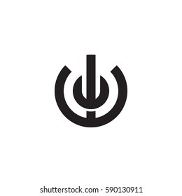 initial letter logo ww, w inside w rounded lowercase black monogram