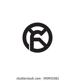 initial letter logo xf, fx, f inside x rounded lowercase black monogram