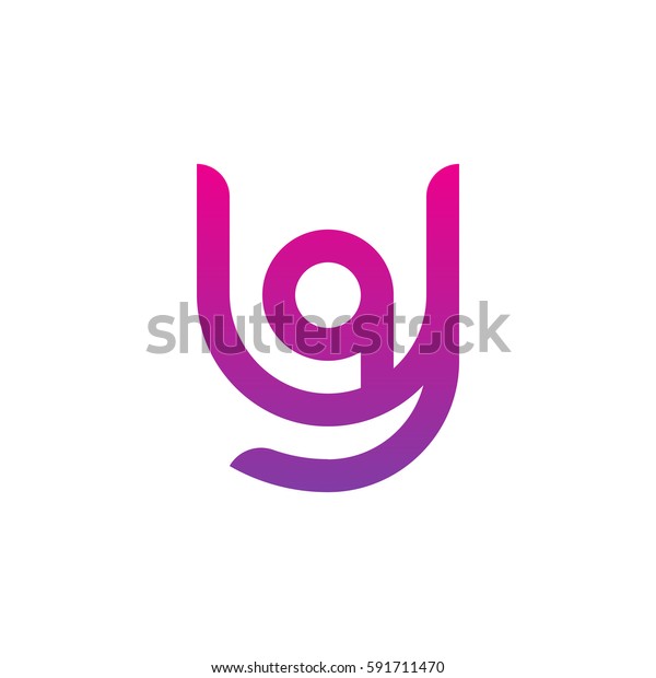 Initial Letter Logo Yq Qy Q Stock Vector (Royalty Free) 591711470 ...