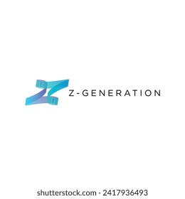 initial letter logo Z initial company icon business logo