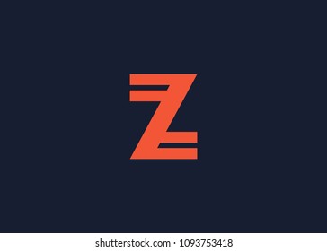 initial letter logo Z, logo template