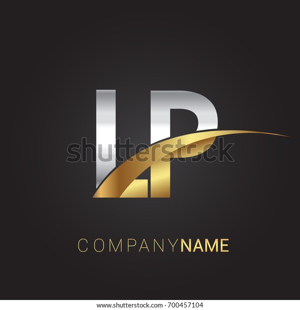 Initial Letter Lp Logotype Company Name Stock Vector (Royalty Free) 700457104