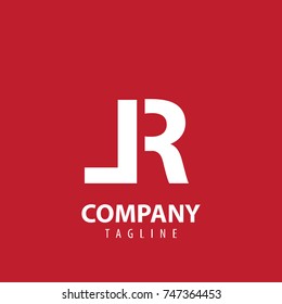 Initial Letter LR Design Logo