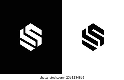 Initial Letter LS Logo Design Inspiration