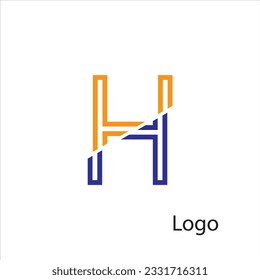 Initial  letter luxury beauty flourishes ornament monogram logo Swoosh Letter Logo Design for business and company identity. Water Wave Logo with modern trendy