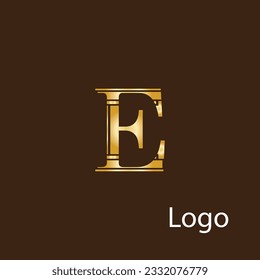 Initial  letter luxury beauty flourishes ornament monogram logo Swoosh Letter Logo Design for business and company identity. Water Wave Logo with modern trendy