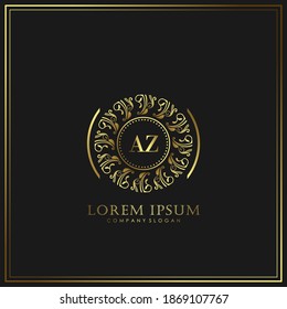  Initial Letter Luxury Logo template in vector art for Restaurant, Royalty, Boutique, Cafe, Hotel, Heraldic, Jewelry, Fashion and other vector illustration
