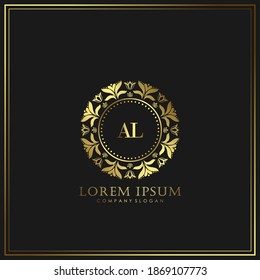  Initial Letter Luxury Logo template in vector art for Restaurant, Royalty, Boutique, Cafe, Hotel, Heraldic, Jewelry, Fashion and other vector illustration