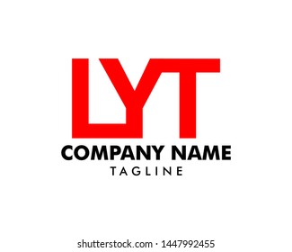 Initial Letter LYT Logo Template Design
