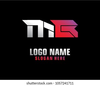 Initial letter M B logo template vector