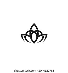 Initial Letter M with CBD Cannabis Hemp Pot Leaves Nature Logo Design Inspiration