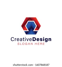 Initial letter M Geometric Modern Logo Ideas. Inspiration logo design. Template Vector Illustration. Isolated On White Background