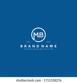 letra inicial m logotipo diseño vectorial plantilla