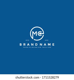 letra inicial m logotipo diseño vectorial plantilla
