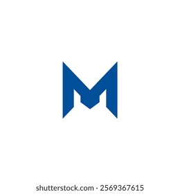 Initial letter M logo strong. Letter M Marketing and investment. Usable for Business and Marketing Logos. Flat Vector Logo Design. sparta