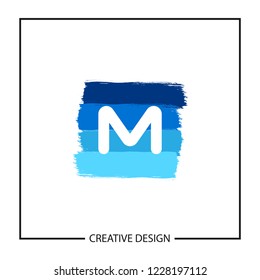 Initial Letter M logo template vector design