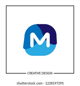 Initial Letter M logo template vector design