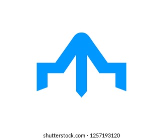 Initial Letter M Logo Template Design