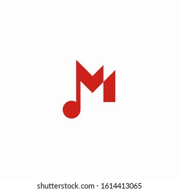 Initial letter of the M LOGO,Modern logo designs