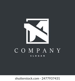 Initial Letter M Minimalist Logo Simple Logotype Vector Corporate Identity Emblem Modern, Luxurious And Elegant Symbol Design Brand, Company, Business